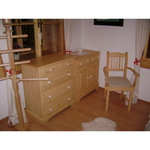 Skříňka Jumbo 2/3 masiv 00234 UNIS-N - 4