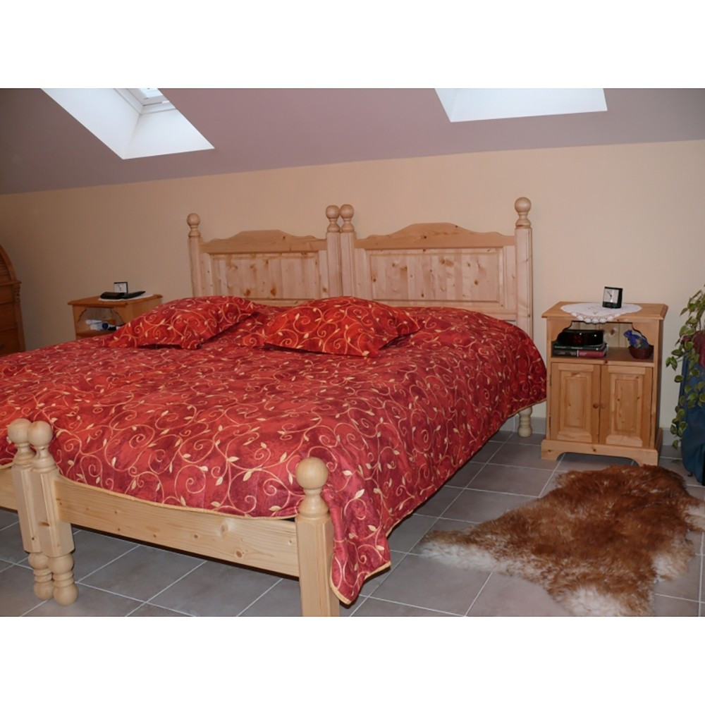 Dřevěná postel Claudia 00607 UNIS-N - 5