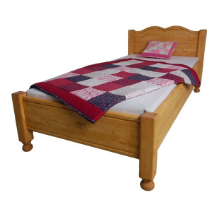 Dřevěná postel Kamila 00610 UNIS-N - 1