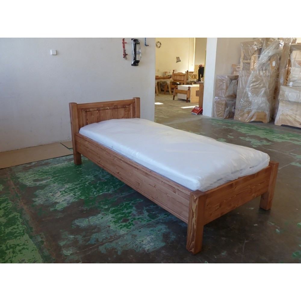 Dřevěná postel Laura masiv 00612 UNIS-N - 4