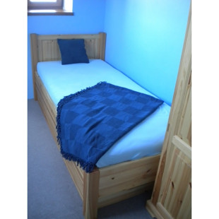 Dřevěná postel Laura masiv 00612 UNIS-N - 2