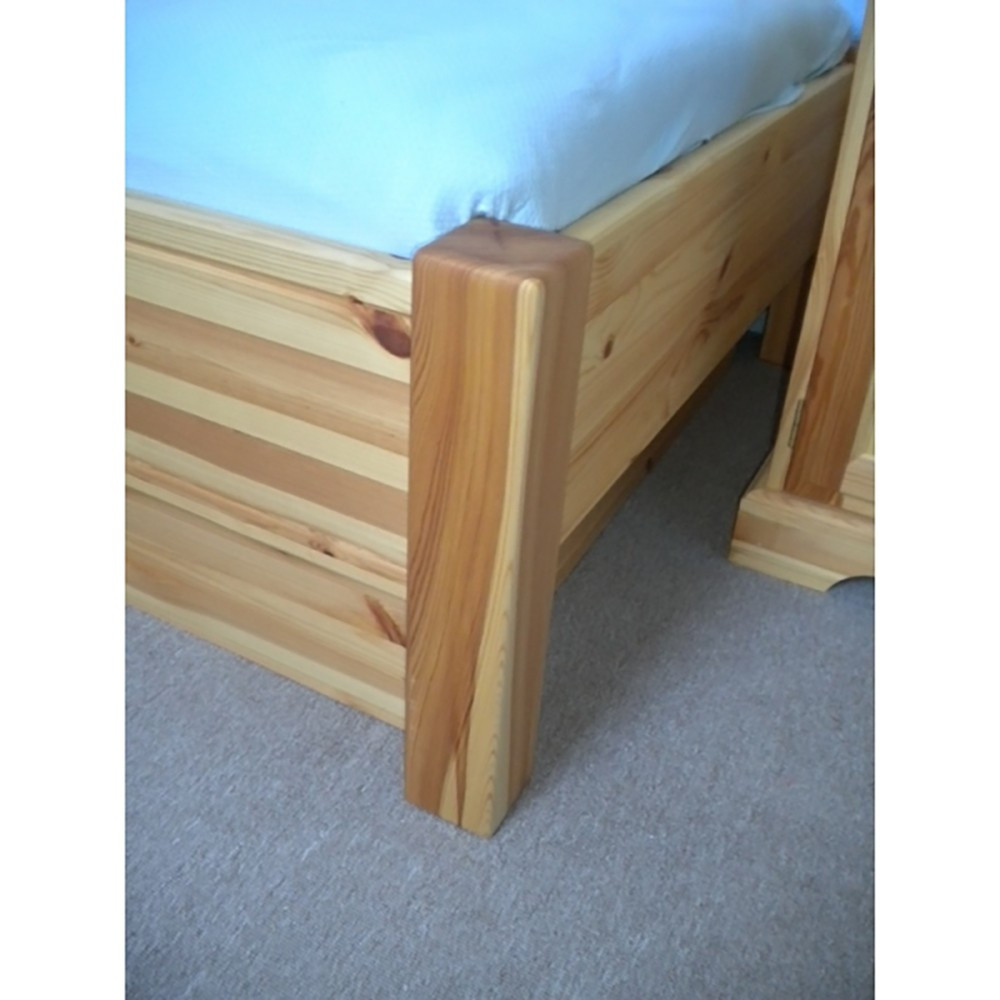 Dřevěná postel Laura masiv 00612 UNIS-N - 5