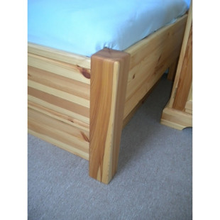 Dřevěná postel Laura masiv 00612 UNIS-N - 5