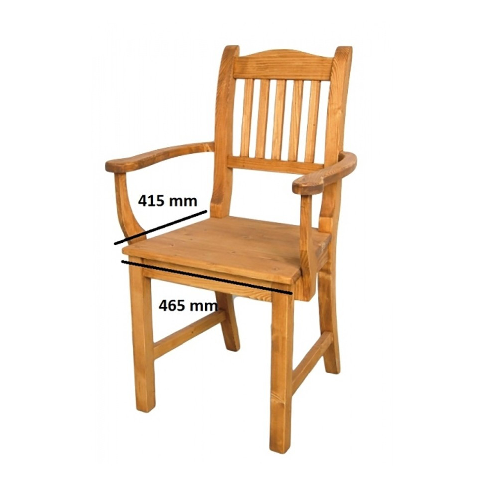 Dřevěné křeslo Dona 00537 UNIS-N - 1