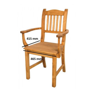 Dřevěné křeslo Dona 00537 UNIS-N - 1