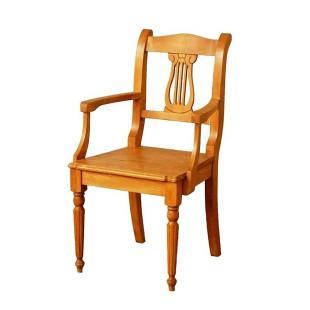 Dřevěné křeslo Lyra masiv 00504 UNIS-N - 2