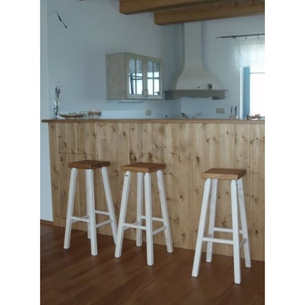 Židle - barová masiv 00502 UNIS-N - 4