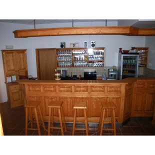 Židle - barová masiv 00502 UNIS-N - 5