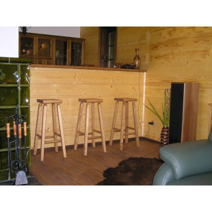 Židle - barová masiv 00502 UNIS-N - 3