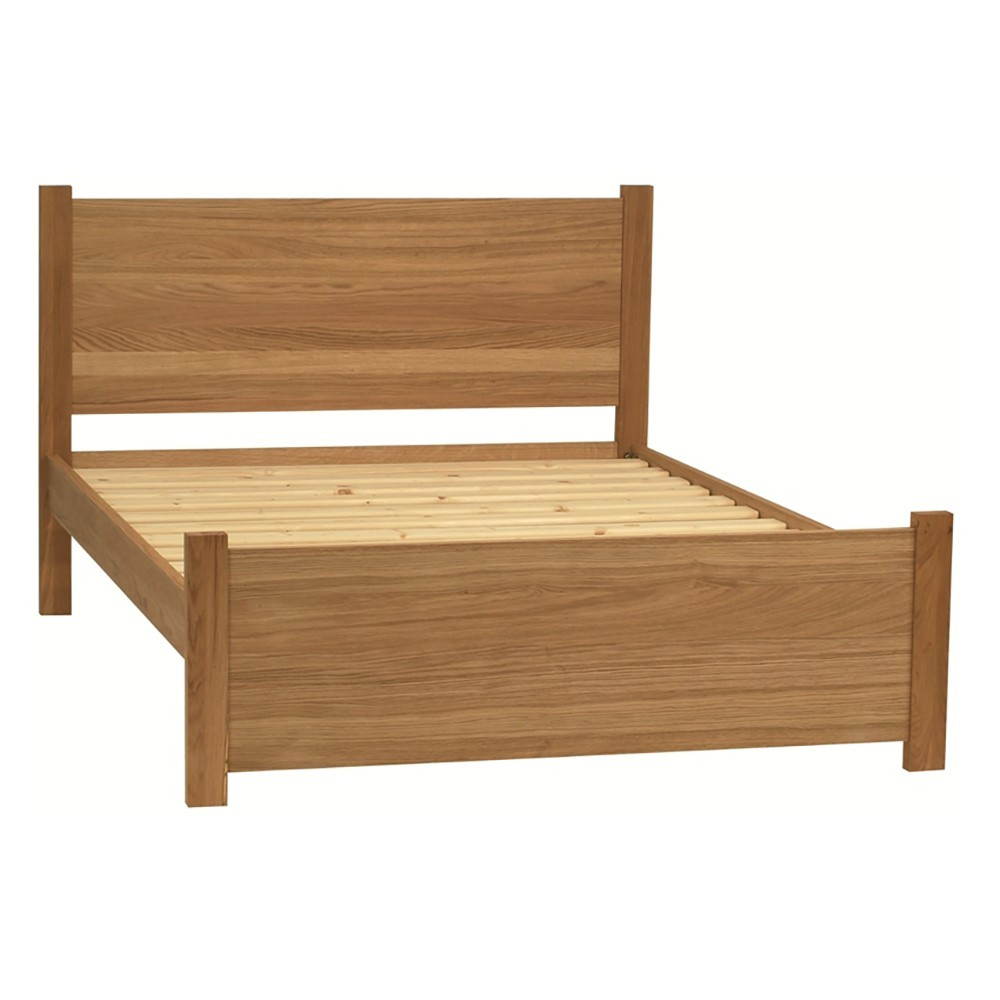 Dřevěná postel Stela 22623 - dub UNIS-N - 1