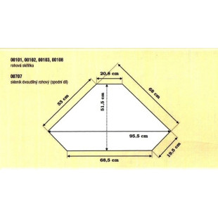 Stolek televizní 00103 UNIS-N - 3