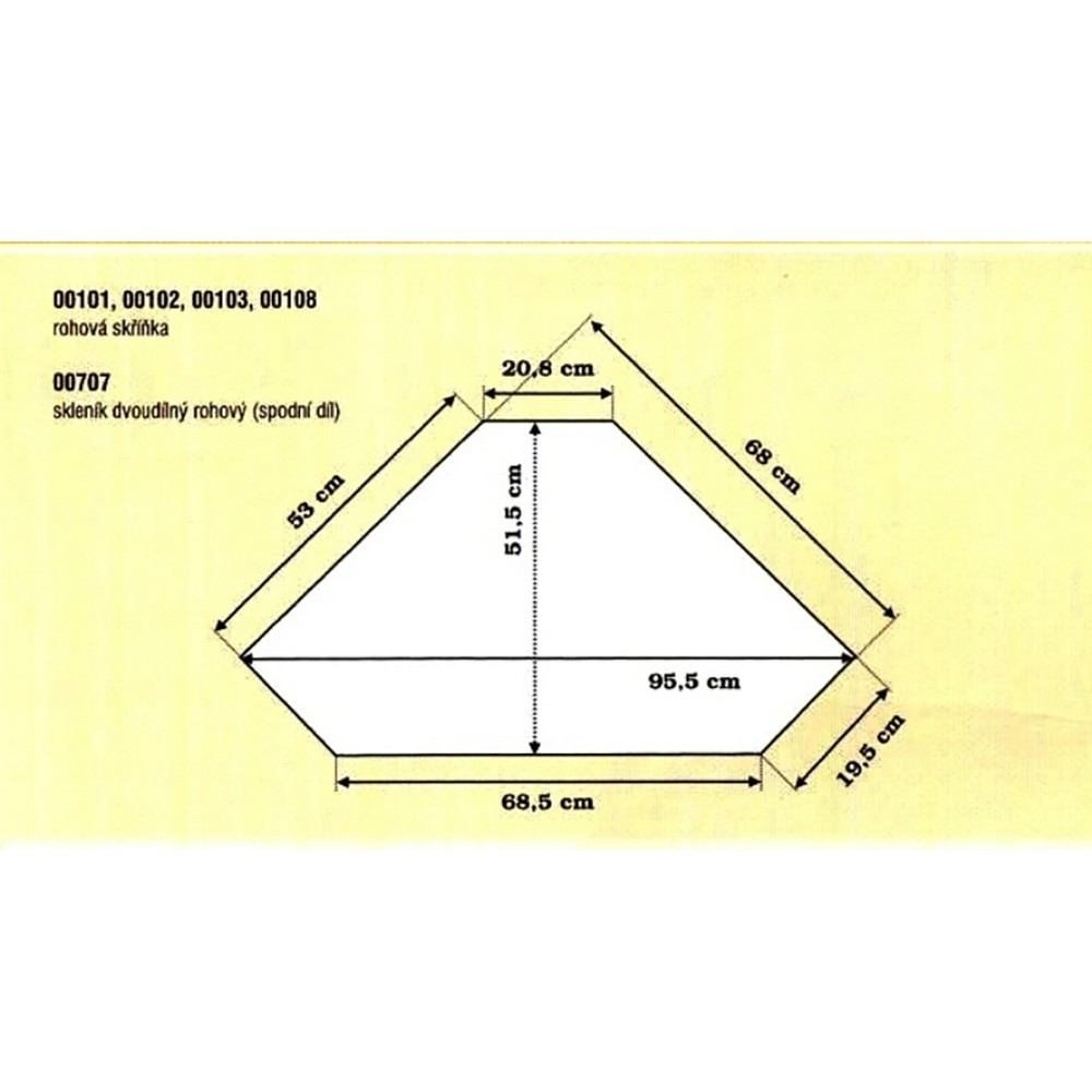 TV stolek 00101 UNIS-N - 3