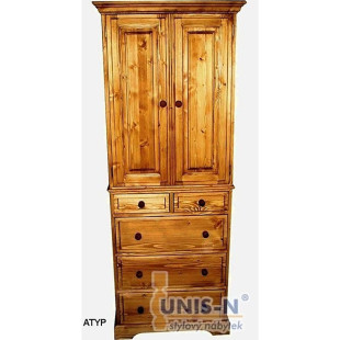 Skříň masiv 00173 UNIS-N - 3