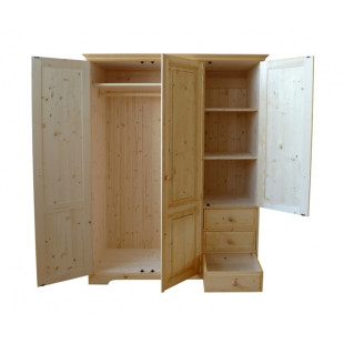 Šatník z masivu 00178 UNIS-N - 1