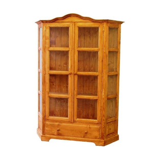 Vitrína - dvojitá masiv 00702 UNIS-N - 2