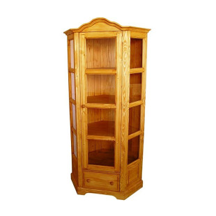 Vitrína - jednoduchá rohová 00705 UNIS-N - 1