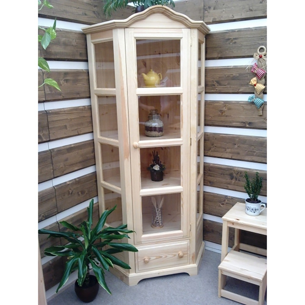 Vitrína - jednoduchá rohová 00705 UNIS-N - 2