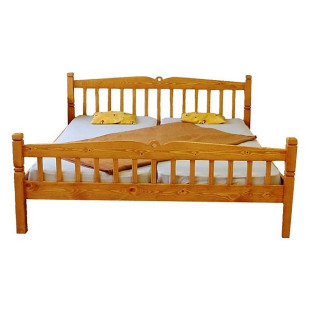 Dřevěná postel Classic 00602 UNIS-N - 1