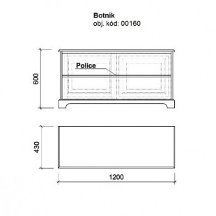 Botník 00160 UNIS-N - 2